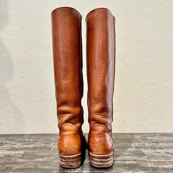 Frye Tan Leather Riding Boots - Picture 9 of 9